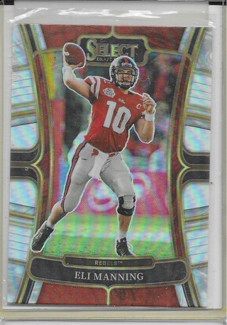 Eli Manning 2023 Select Draft Prizm Silver #100