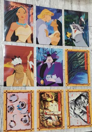 Pocahontas Cards 2-10! Special set!