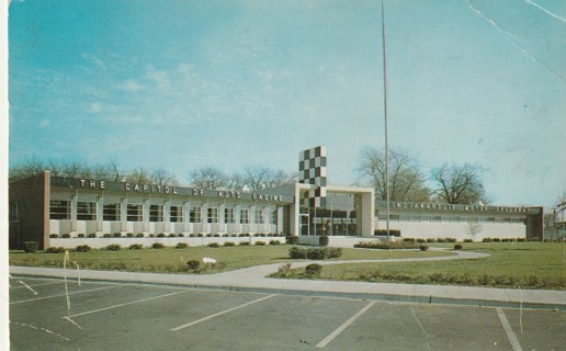 Vintage Used Postcard: a: 1960 500 Mile Museum, Indianapolis, IN