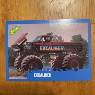 1990 Classic Monster Trucks - [Base] #3 Excaliber 