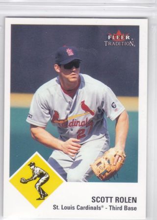 Scott Rolen 2003 Fleer Tradition St. Louis Cardinals