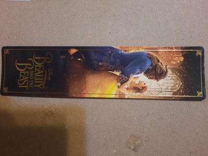 Beauty and the Beast Bookmark