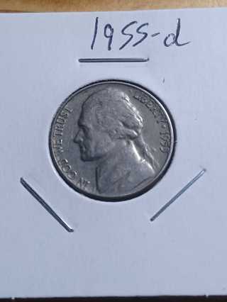 1955-D Jefferson Nickel! 17