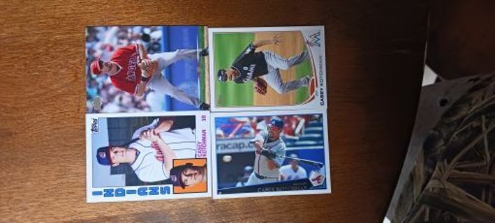 Casey Kotchman 4 Card Lot