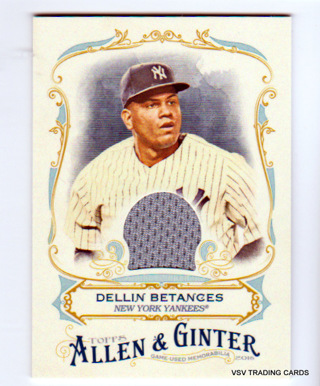 Dellin Betances, 2016 Topps Allen & Ginter RELIC Card #FSRA-DBE New York Yankees, (LB22)