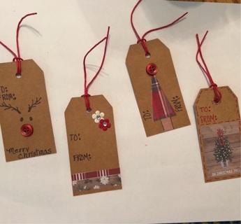 Christmas gift tags