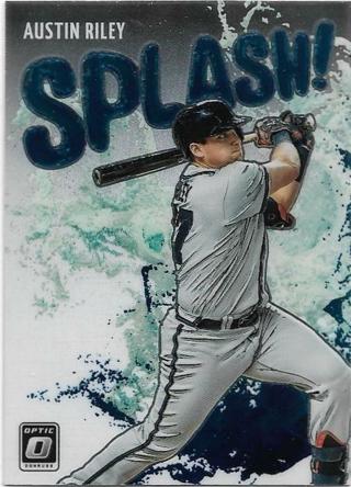 2022 DONRUSS OPTIC AUSTIN RILEY SPLASH INSERT CARD