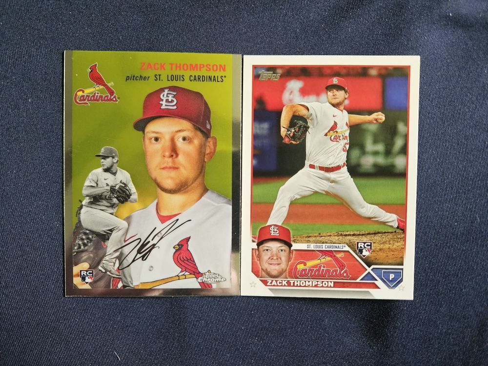 FREE: Two Zack Thompson Rookie Cards