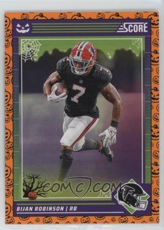 2024 Panini Score-A-Treat - [Base] - Pumpkins #13 - Bijan Robinson