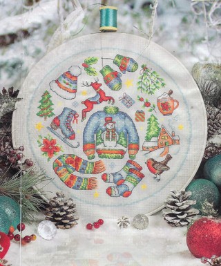 2 Brand New X Stitch Patterns~"Magic Christmas Bauble" & "Nature Diary"~Free Ship