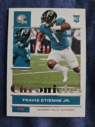 2021 Panini Chronicles Rookie Travis Etienne Jr.