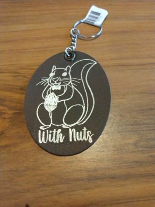 Historic route 66 Miller pecan company keychain