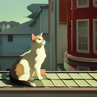 Listia Digital Collectible: cat on a hot tin roof