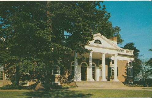 Vintage Unused Postcard: x: Monticello, Charlottesville, VA