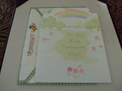 First Holy Communion Card With Envelope