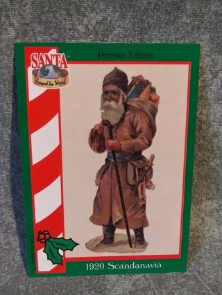 Santa Around The World Trading Card # 64