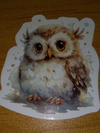 Adorable one vinyl sticker no refunds regular mail only Very nice quality!