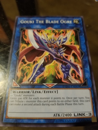 Yugioh card. Gouki the blade ogre