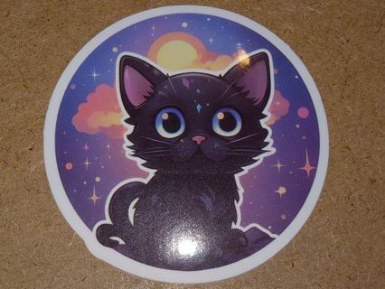 Cat one big nice vinyl lab top sticker no refunds regular mail win 2 or more get bonus