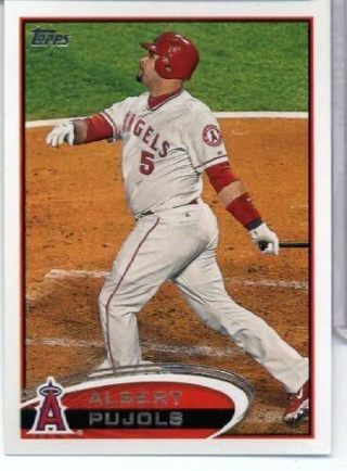 2012 Topps Team Edition Baseball Card #ANG1 Albert Pujols Angels