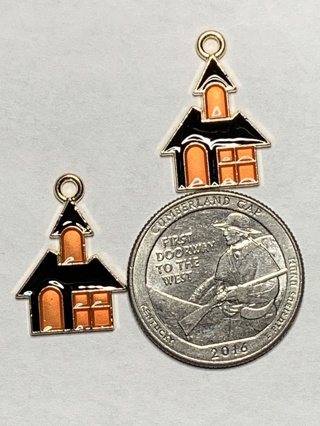 HALLOWEEN CHARMS~#37~SET OF 2 CHARMS~SET 3~FREE SHIPPING!