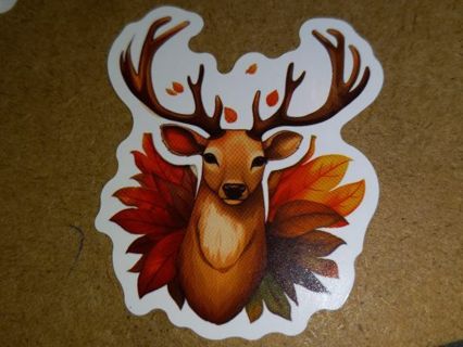 Deer one nice Cute new vinyl laptop sticker no refunds regular mail only