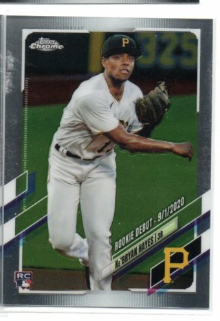 2021 Topps Chrome Update Kebryan Hayes Rookie USC63