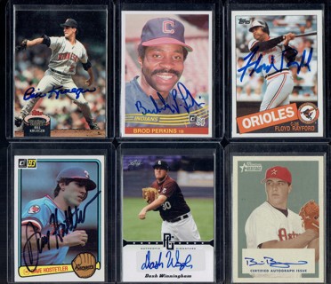 30 Autograph Baseball Cards You Get Them All Please Read Ad