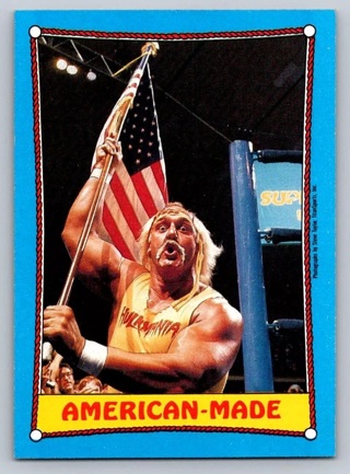 1987 Topps WWF #35 American-made