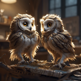 Listia Digital Collectible: Baby Owls ♥️