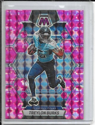 Treylon BUrks 2023 Mosaic Mosaic Camo Pink #237