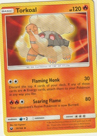 Pokemon Card: Torkoal