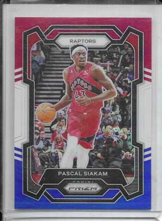 Pascal Siakam 2023-24 Prizm Prizms Red White & Blue #30