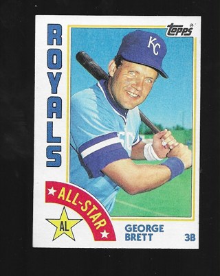 1984 TOPPS GEORGE BRETT #399