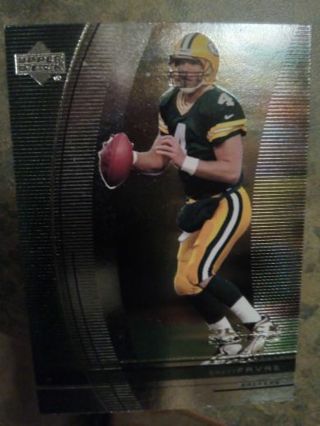 1999 UPPER DECK BLACK DIAMOND BRETT FAVRE GREEN BAY PACKERS FOOTBALL CARD# 41