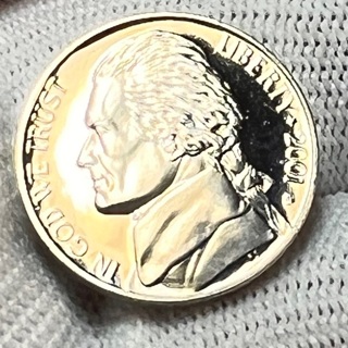 2001-S PROOF JEFFERSON NICKEL 