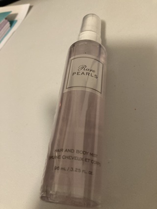 Avon Rare Pearls Hair and Body Mist (new)