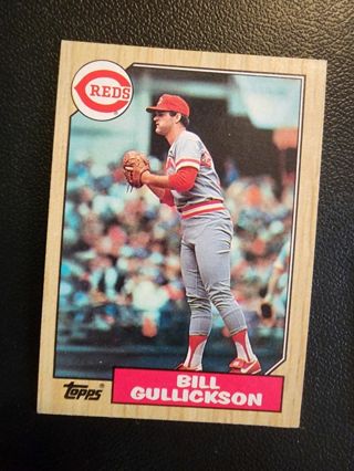 87 Topps Bill Gullickson #489