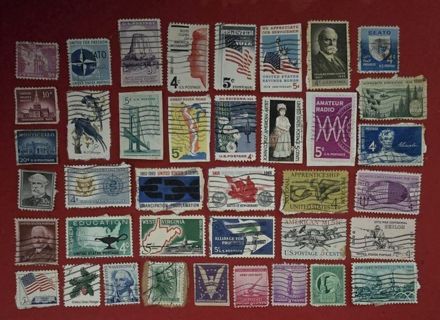 Huge Lot of US Postage Stamps