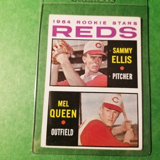 1964 - TOPPS BASEBALL CARD NO. 33 - 1964 ROOKIE STARS - REDS - EXMT+