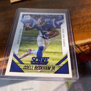 2015 score Odell Beckham jr football card 