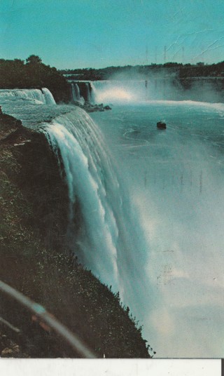 Vintage Used Postcard: B: 1967 Niagara Falls, Canada