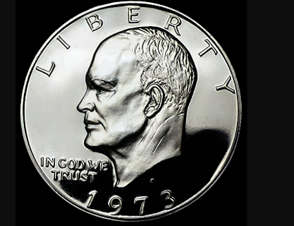 1973-S Eisenhower Dollar Proof Cameo