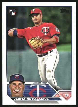 2023 Topps #56 Jermaine Palacios RC