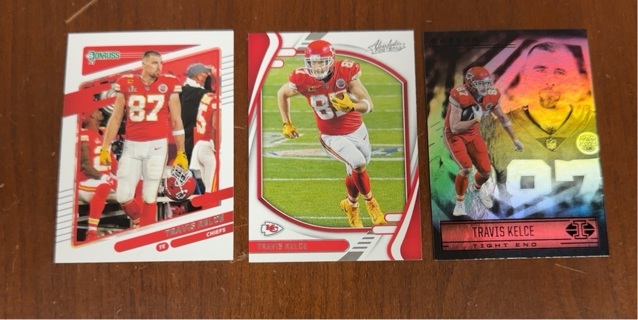 Travis Kelce Football lot