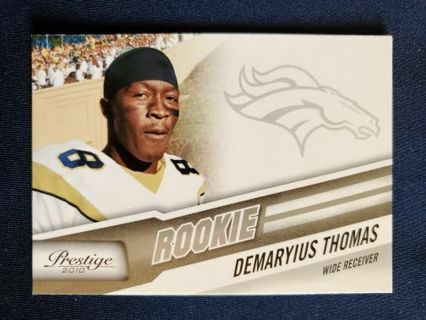 2010 Panini Prestige Rookie Demaryius Thomas