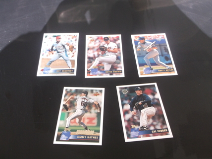 1996  topps  series  2    9  card  lot  