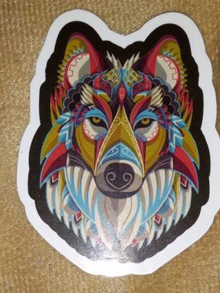 Beautiful one nice vinyl sticker no refunds regular mail only Very nice quality!