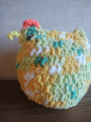 Hand Crocheted Amigurumi Chicken 