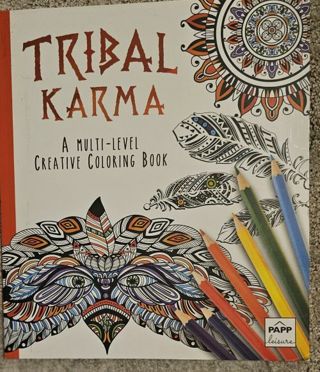 Tribal Karma Coloring Book